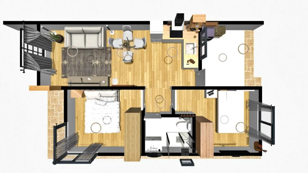 Linda Casa Nova 2 Dormitórios - Benedito - Indaial — foto 4