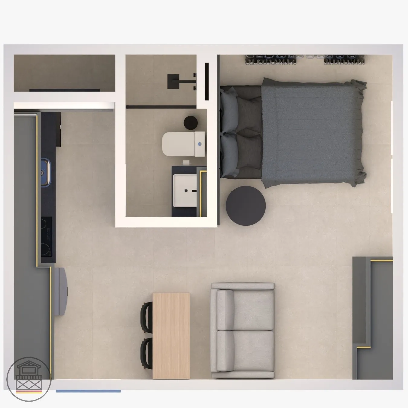 Loft de 30m - Localização Privilegiada! — foto 7