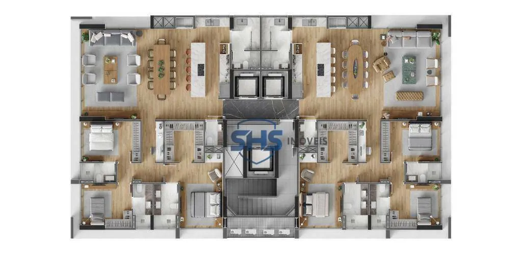 Apartamento com 3 dormitórios à venda, 159 m por R$ 1.900.000,00 - Centro - Blumenau/SC — foto 4