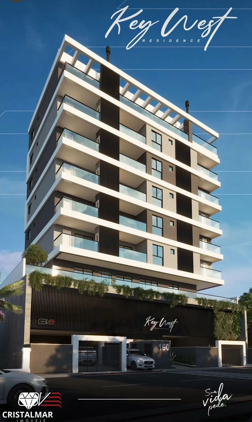 Lindo empreendimento, Apartamento de frente, quarto piso, a 190 metros da Praia - foto 1