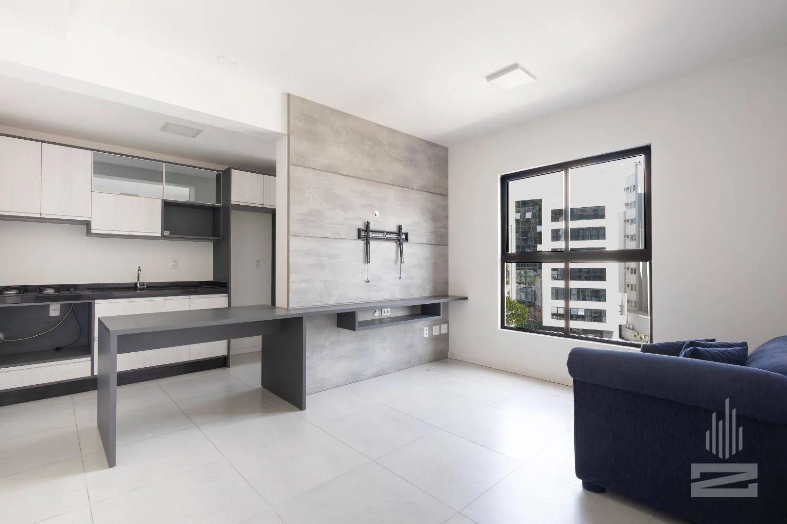 Apartamento com 1 dormitório para alugar, 48 m por R$ 2.600,00/mês - Victor Konder - Blumenau/SC - foto 1