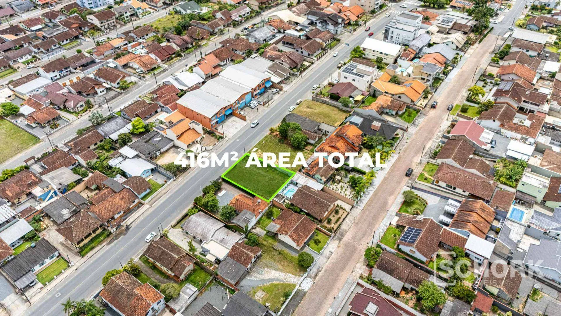 Terreno à venda, 416 m por R$ 425.000,00 - Das Nações - Timbó/SC — foto 3