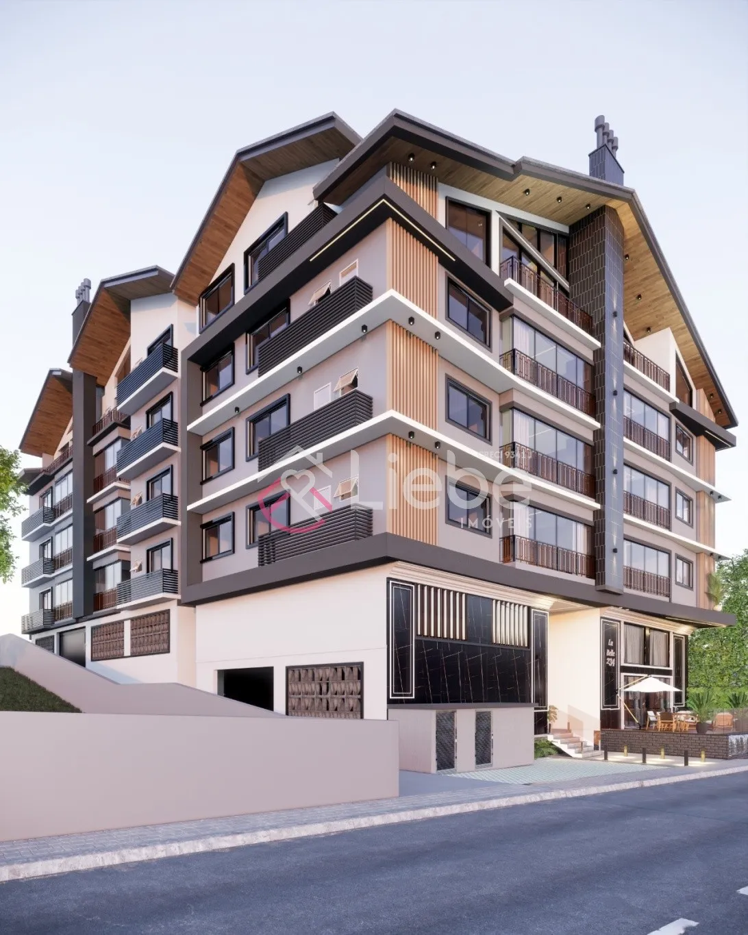 Lindos Apartamentos no LA BELLE, todos com 3 suítes em localização privilegiada no centro da cidade de Pomerode. — foto 2
