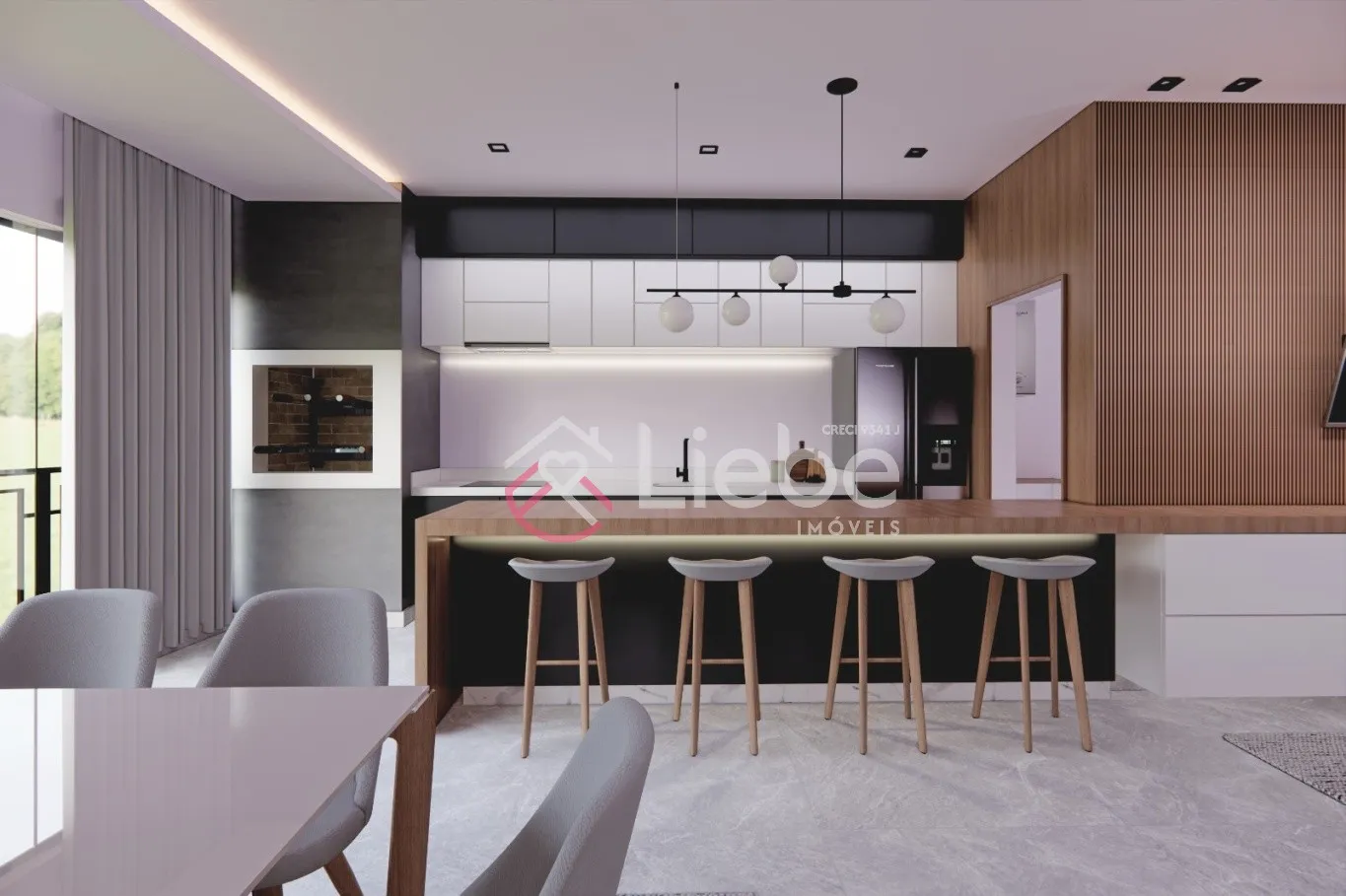 Lindos Apartamentos no LA BELLE, todos com 3 suítes em localização privilegiada no centro da cidade de Pomerode. — foto 5