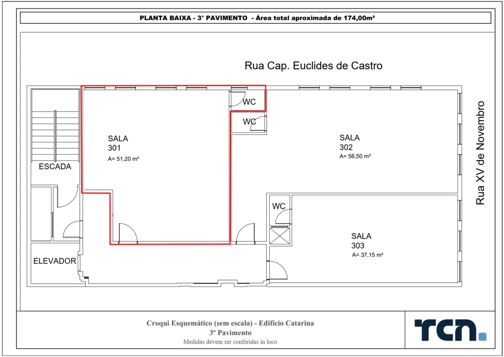 Edifício Catarina - Sala 301 — foto 3