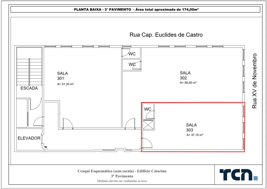 Edifício Catarina - Sala 303 — foto 3