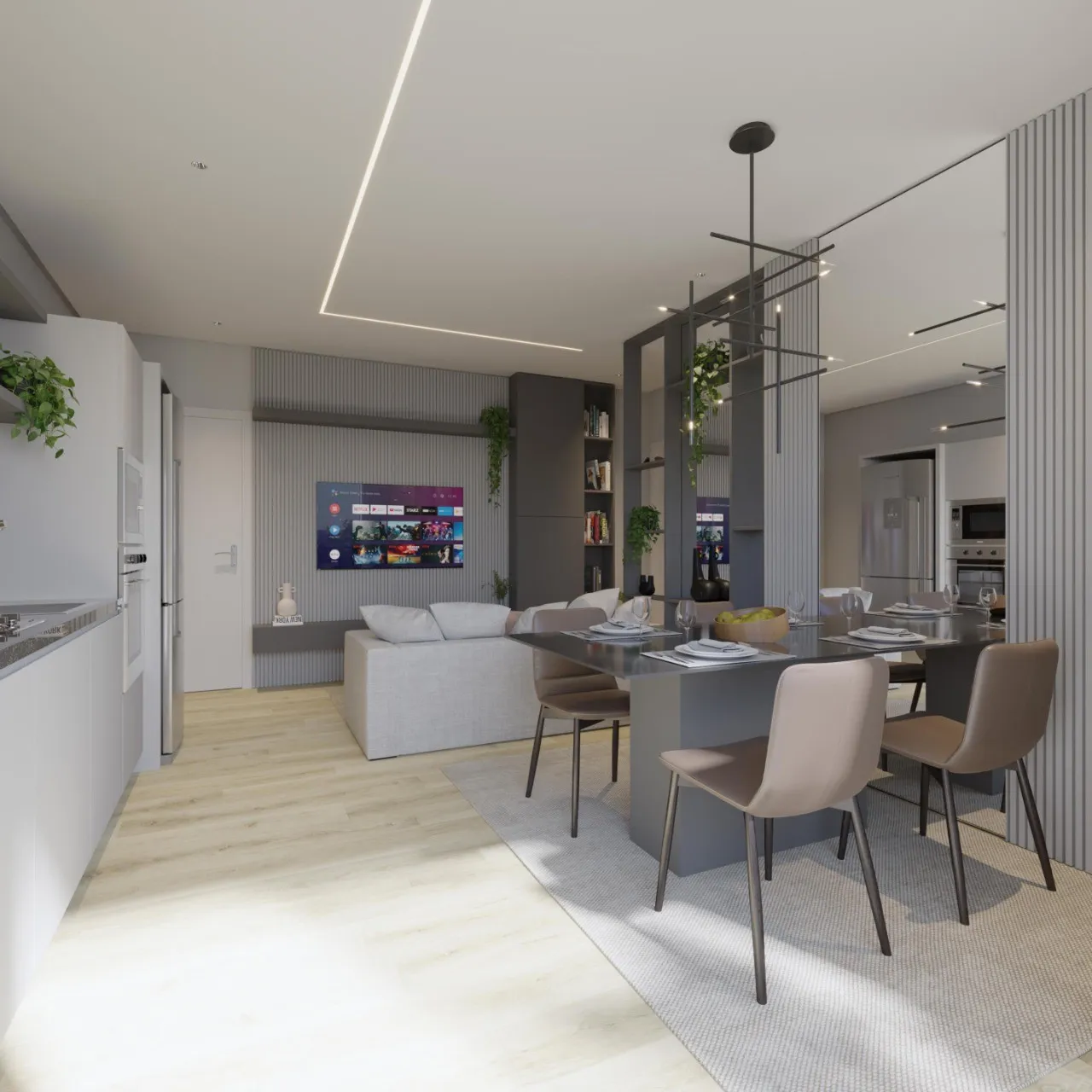 Studios Alice XLIII - Elevador| Garagens cobertas| Fechadura eletrônica| Localização estratégica! — foto 4