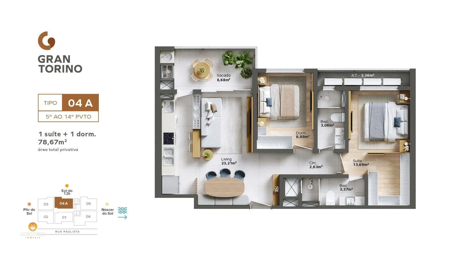 Apartamento na planta, à 200 metros do mar, à venda em Balneário Piçarras/Bairro — foto 6
