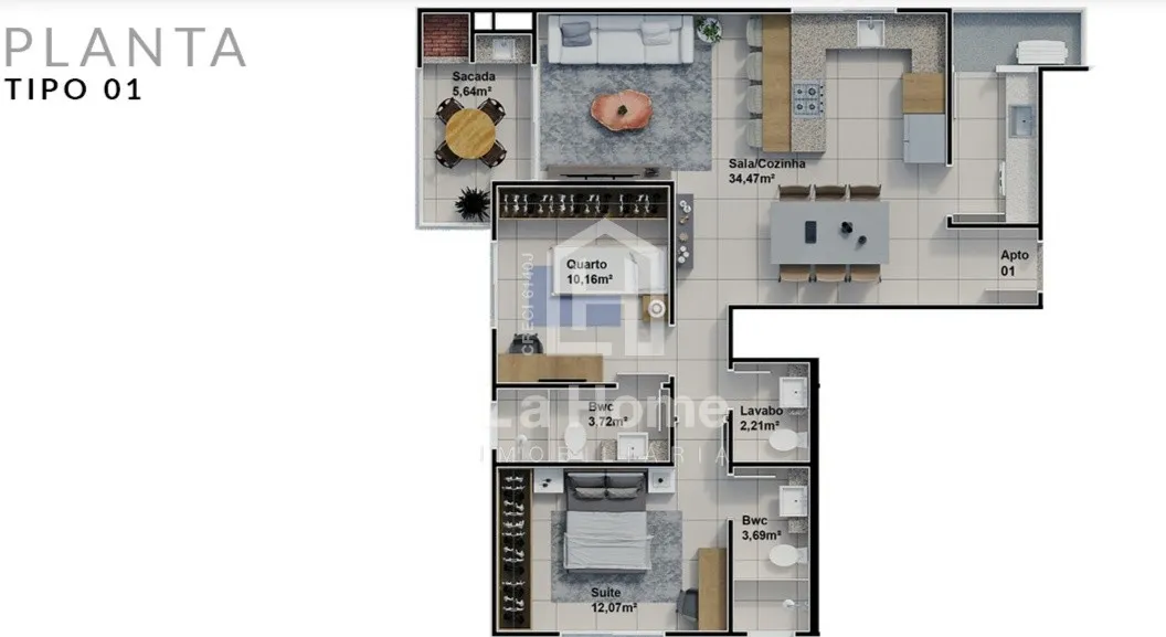 Apartamentos com 02 suítes à venda em Gravatá/Navegantes - Res Don Raimondi - Construtora Di Siena - Entrada + 72 Parcelas + 6 Reforços Anuais - Entrega prevista para Março/28 — foto 6