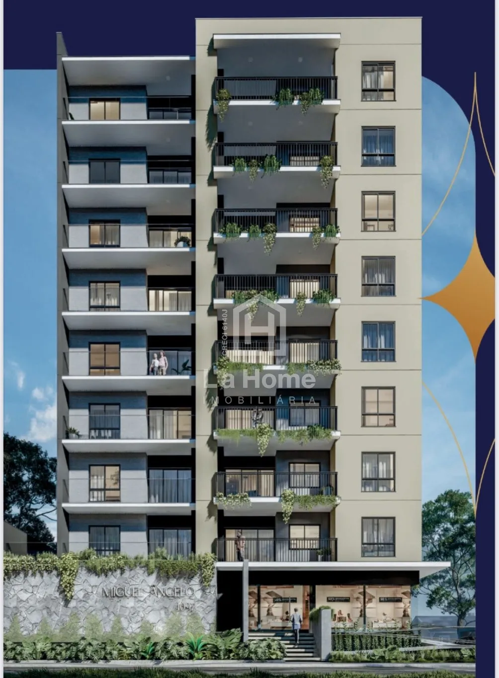 Cobertura duplex à venda com 03 suítes a 300 metros da praia de Navegantes - Meia Praia - Res. Miguel Ângelo - Construtora Di Siena - Entrada + 60 Parcelas + 8 Reforços semestrais / Entrega prevista para Dez/26 — foto 2