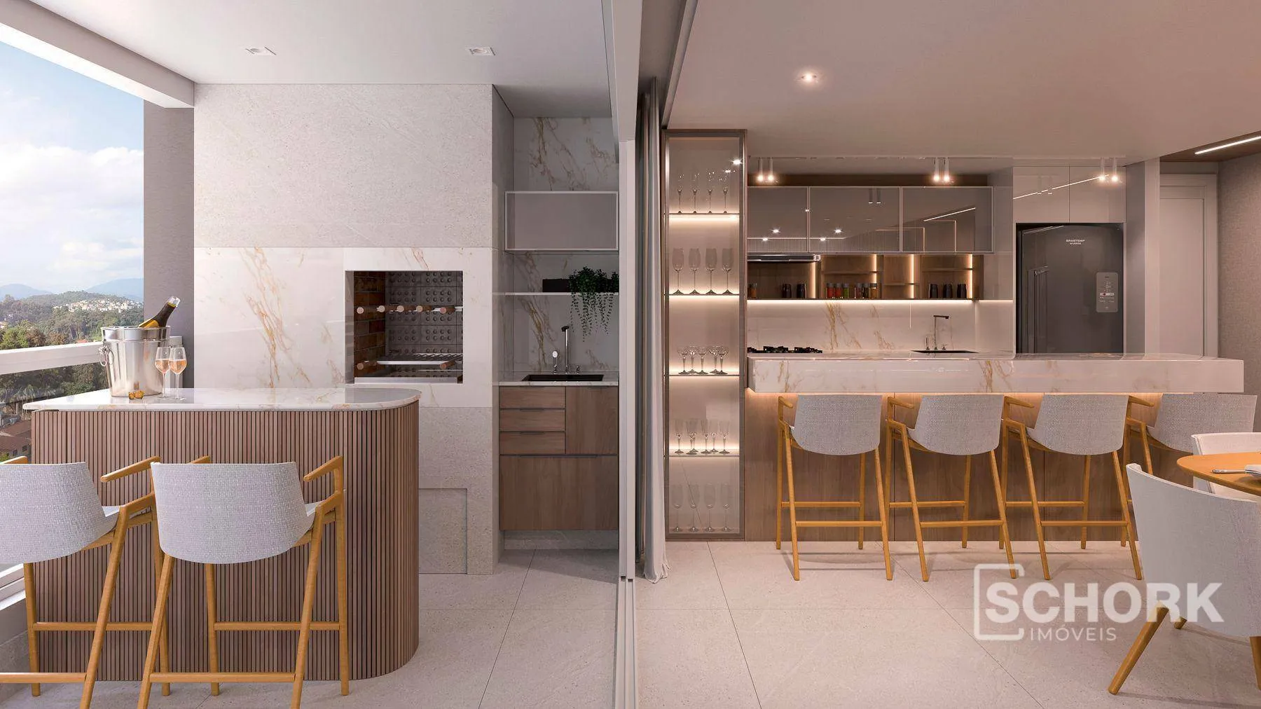 Apartamento com 2 dormitórios à venda, 66 m por R$ 612.000,00 - Velha - Blumenau/SC - foto 1