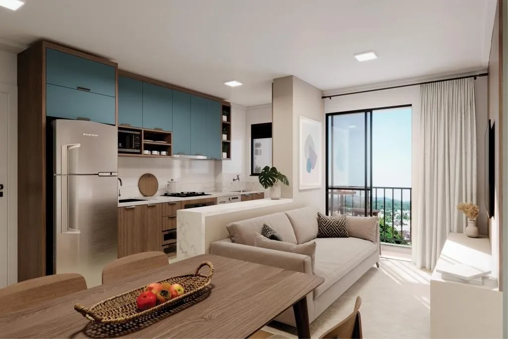 APARTAMENTO no VILA NOVA com 2 quartos para VENDA, 46 m — foto 2