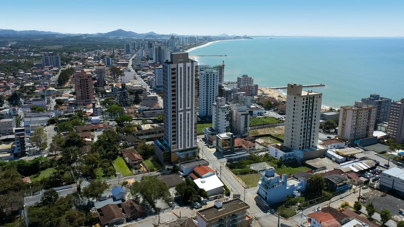 Apartamento com 2 a 3 suítes, a 190 metros do mar, no centro de Balneário Piçarras/SC (Cód. 21139) - foto 1