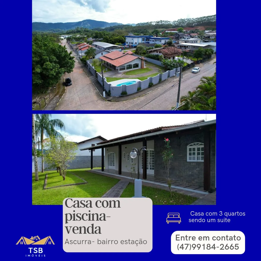 VENDO CASA COM PISCINA - foto 1