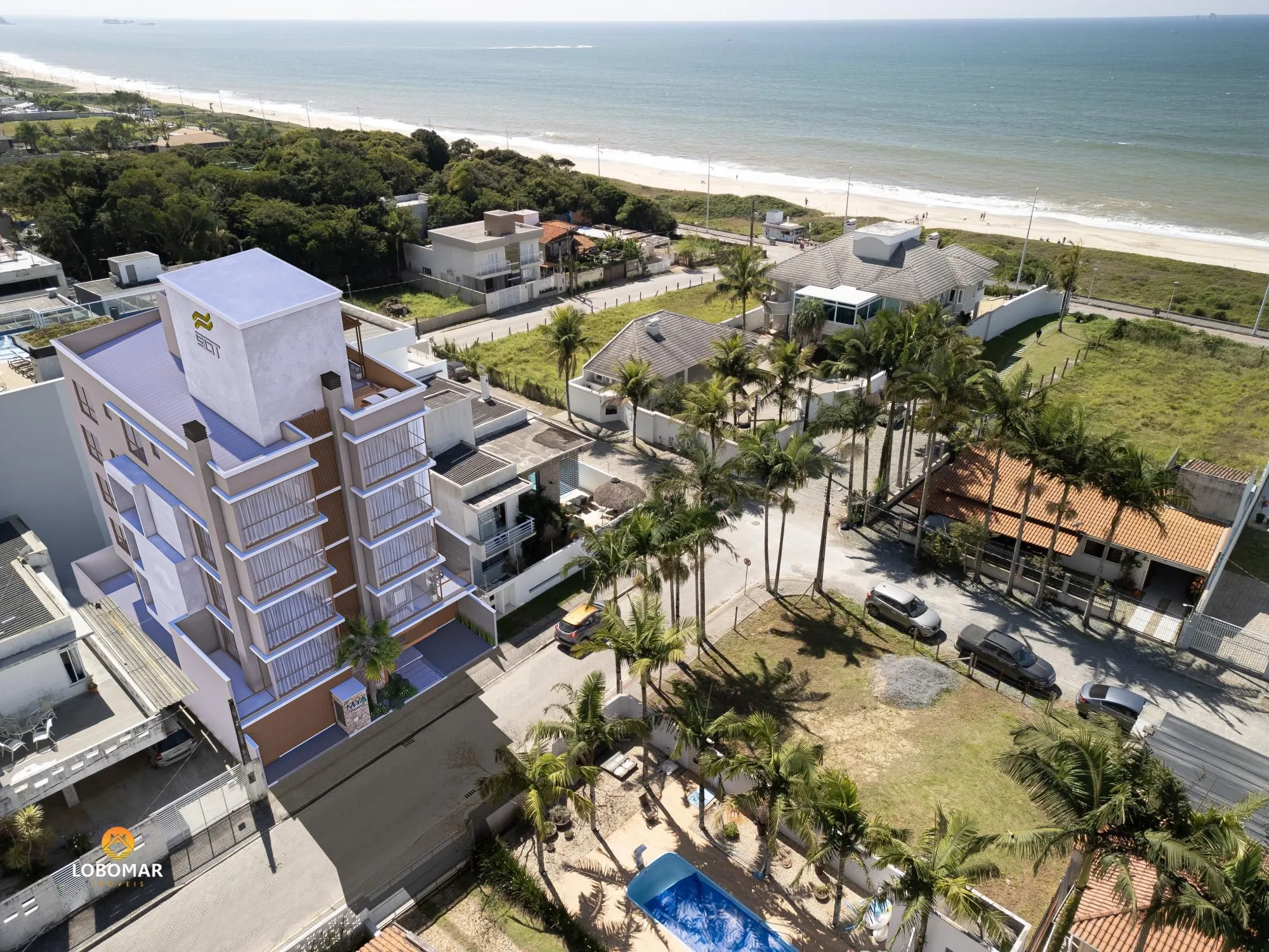 Apartamento quadra mar, com vista doo mar, 2 suítes. no Itacolomi, em Balneário — foto 2