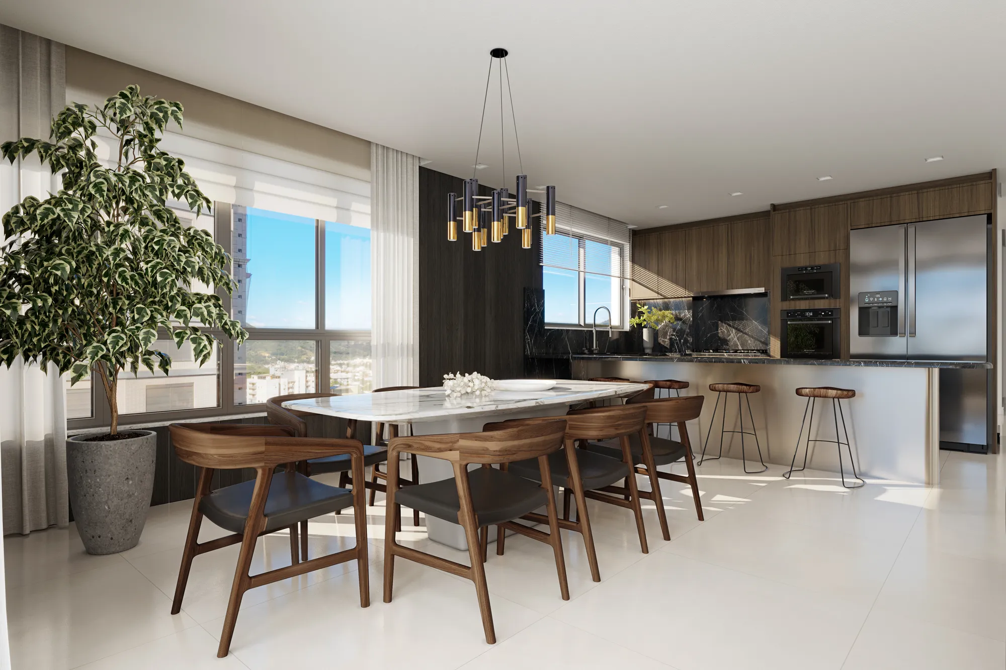 Apartamento de 04 Suítes Frente Mar Balneário Camboriú — foto 3