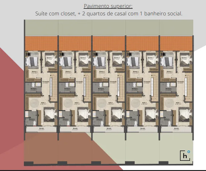 SOBRADO GEMINADO no GLÓRIA com 3 quartos para VENDA, 146 m — foto 7