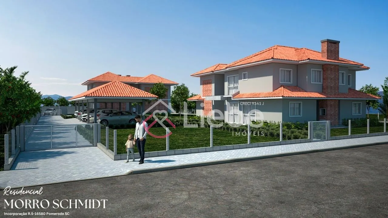 RESIDENCIAL MORRO SCHMIDT - Lindos Apartamentos DUPLEX localizados na Rota do Enxaimel em Testo Alto com 3 dormitórios na cidade de Pomerode. — foto 3