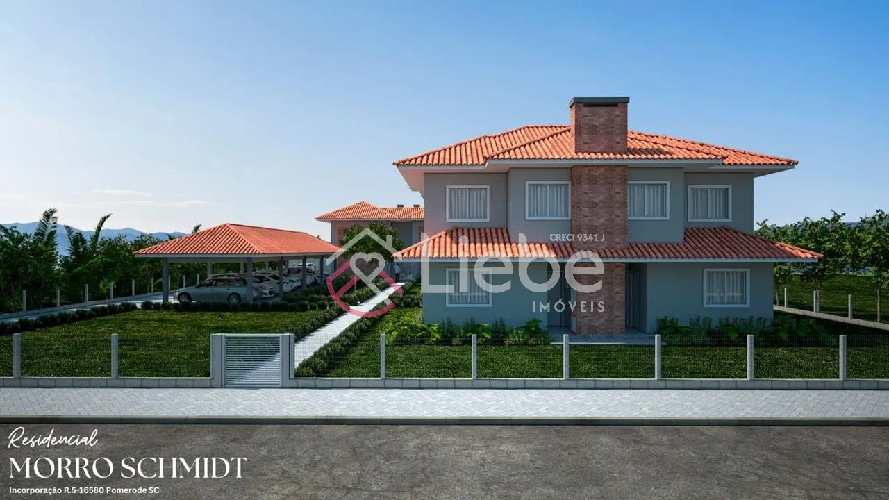 RESIDENCIAL MORRO SCHMIDT - Lindos Apartamentos DUPLEX localizados na Rota do Enxaimel em Testo Alto com 3 dormitórios na cidade de Pomerode. — foto 5