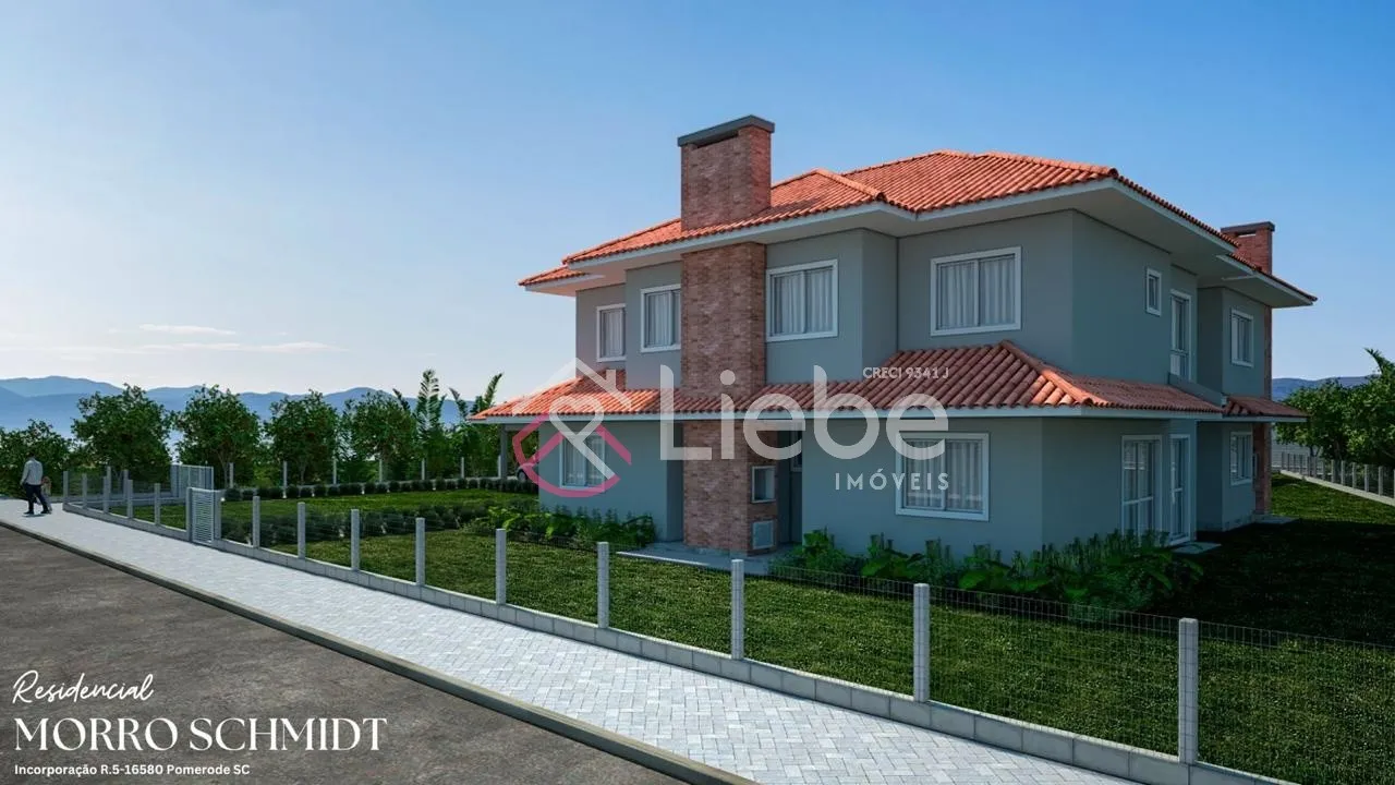 RESIDENCIAL MORRO SCHMIDT - Lindos Apartamentos DUPLEX localizados na Rota do Enxaimel em Testo Alto com 3 dormitórios na cidade de Pomerode. — foto 6