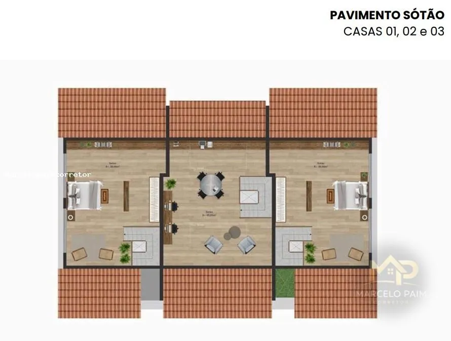 Casa Duplex para Venda em Florianópolis, Campeche, 3 dormitórios, 1 suíte, 2 banheiros, 1 vaga — foto 5