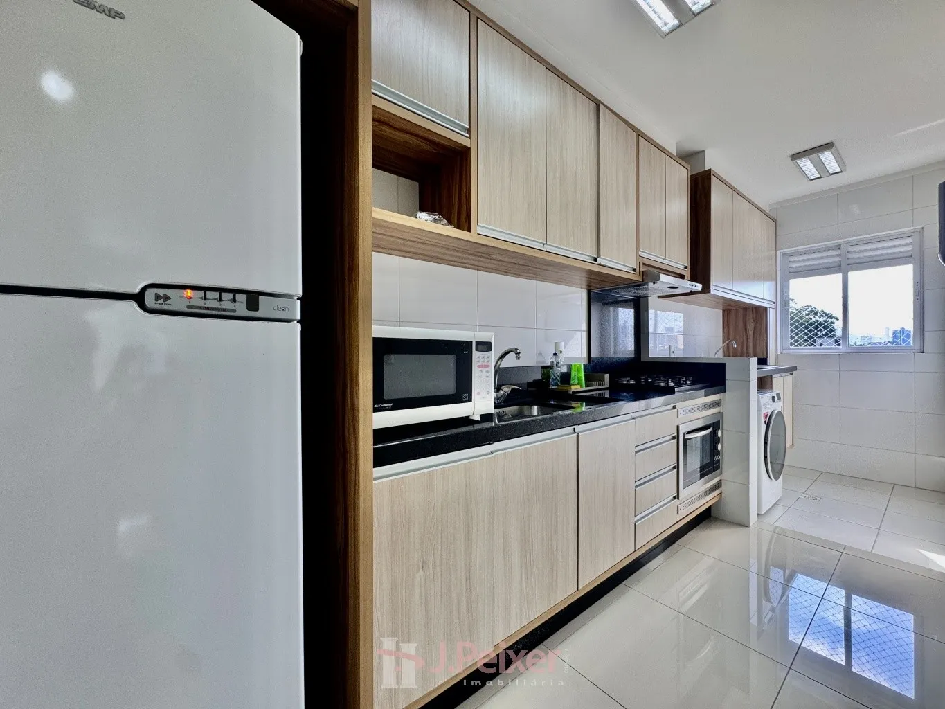 Apartamento com 2 quartos, sendo 1 suíte, 72,92m area privativa, totalmente mobiliado com eletrodomésticos, transversal, Rua General Osório, Bairro da Velha, Blumenau-SC — foto 7