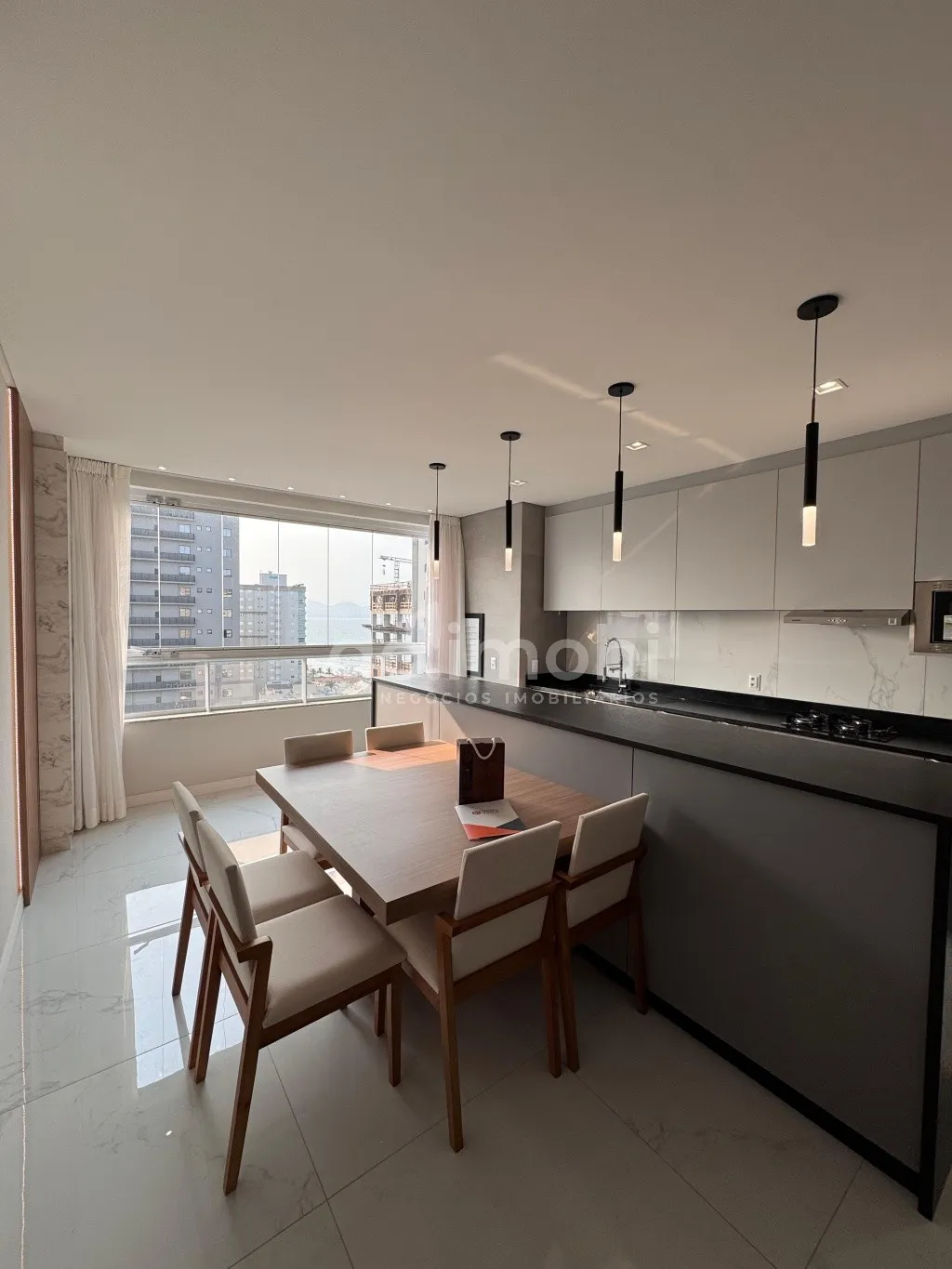 Apartamento mobiliado pronto para morar em Pereque - Porto Belo. Andar Alto — foto 3