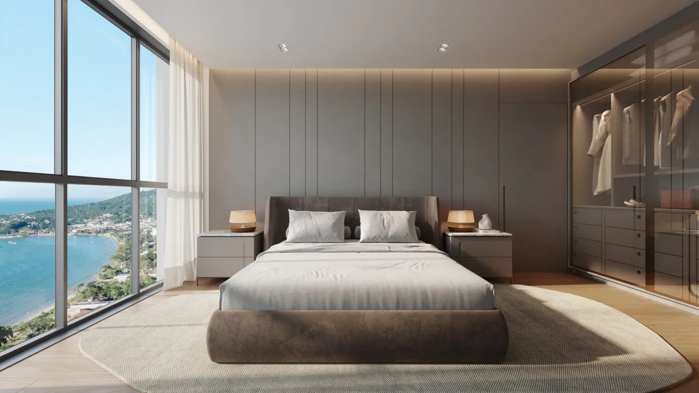 Royal Bay com 2 ou 3 suítes e área de lazer completa com vista mar, no Itacolomi em Baln. Piçarras! (Cód. 21083) — foto 3