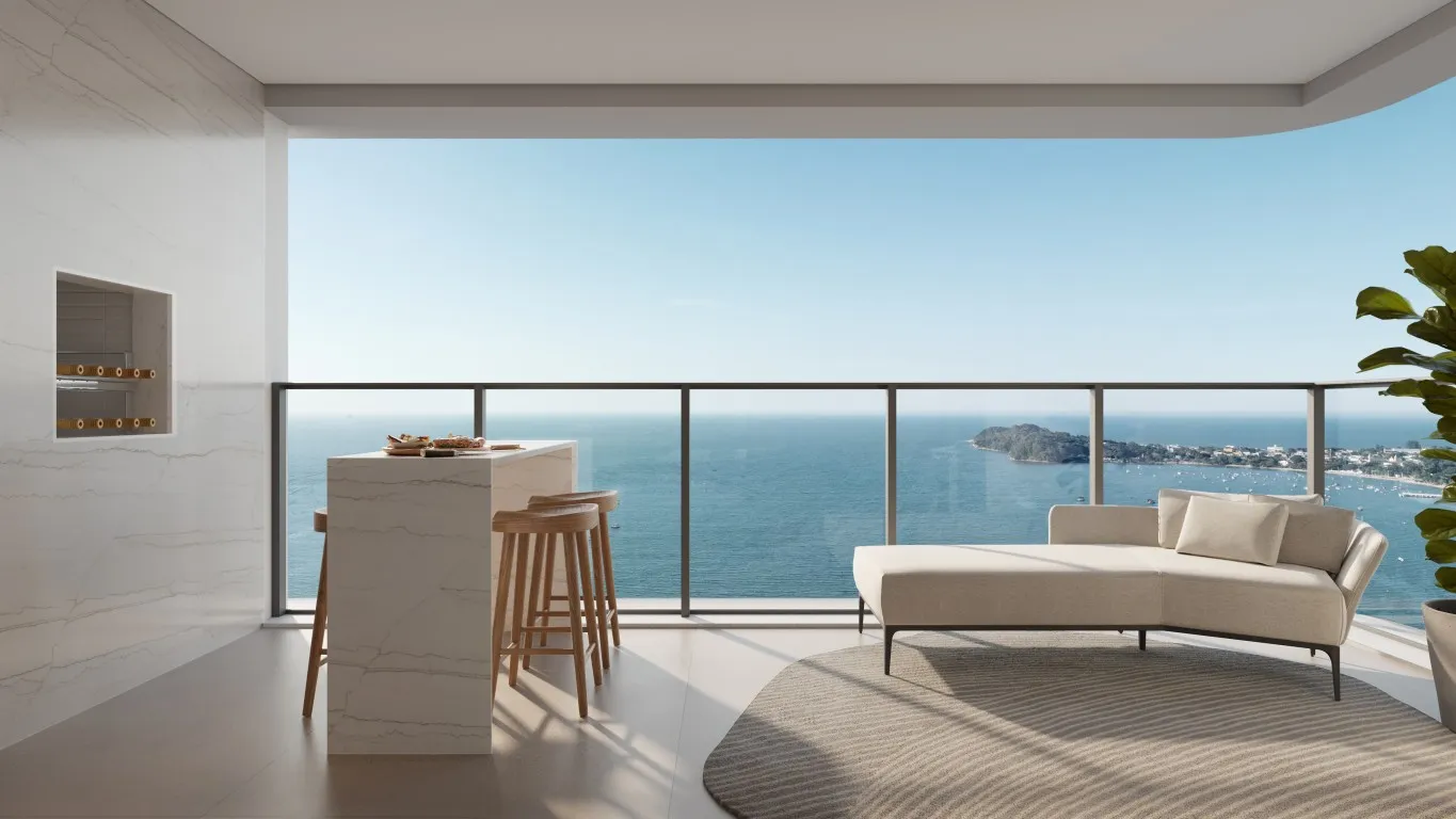 Royal Bay com 2 ou 3 suítes e área de lazer completa com vista mar, no Itacolomi em Baln. Piçarras! (Cód. 21083) — foto 5