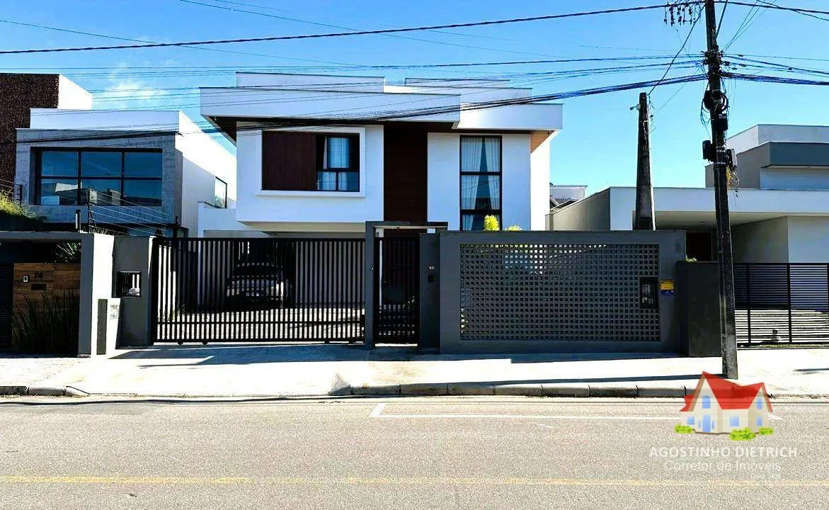 Imperdivel! Sobrado Moderno C/Alto Padrao C/Suite Master + Moveis Planejados + Piscina + Lareira No Bairro Aventureiro! - foto 1