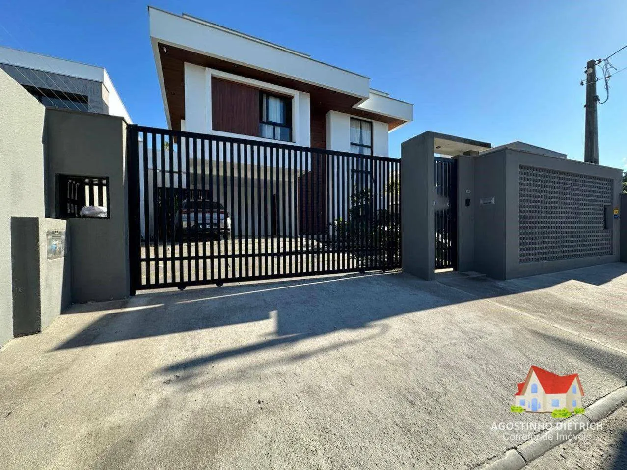 Imperdivel! Sobrado Moderno C/Alto Padrao C/Suite Master + Moveis Planejados + Piscina + Lareira No Bairro Aventureiro! — foto 7