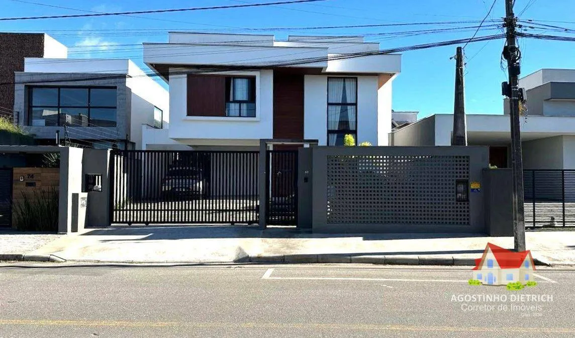 Imperdivel! Sobrado Moderno C/Alto Padrao C/Suite Master + Moveis Planejados + Piscina + Lareira No Bairro Aventureiro! — foto 6