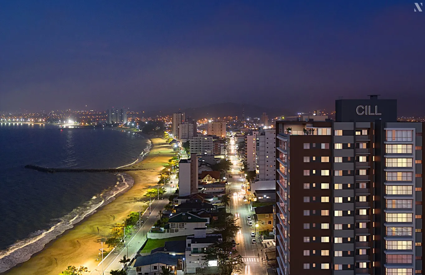 CILL Boulevard Residence - Apartamentos com 2 suítes no centro de Balneário Piçarras/SC (Cód. 21516) - foto 1