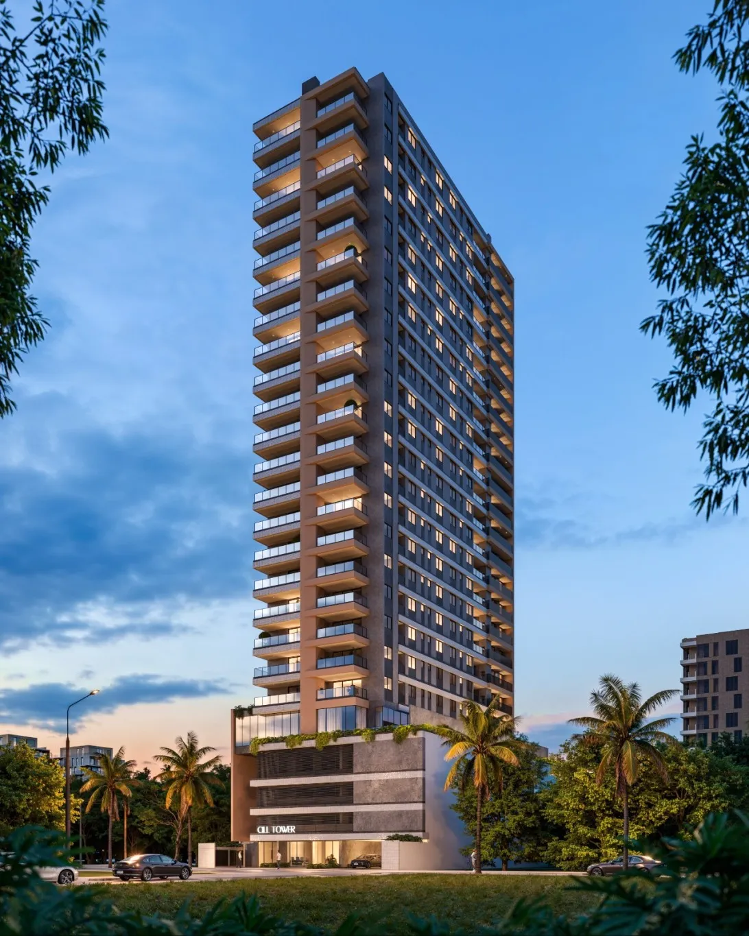 CILL Tower - Apartamentos com 2 dormitórios, sendo 1 suíte a até 3 suítes no centro de Balneário Piçarras/SC (Cód. 21517) — foto 2