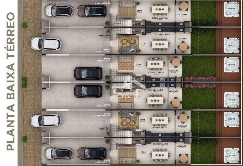 Sobrado com 3 dormitórios à venda, 120 m por R$ 950.000 - 1,5k m da praia dos Ingleses - Florianópolis/SC — foto 6