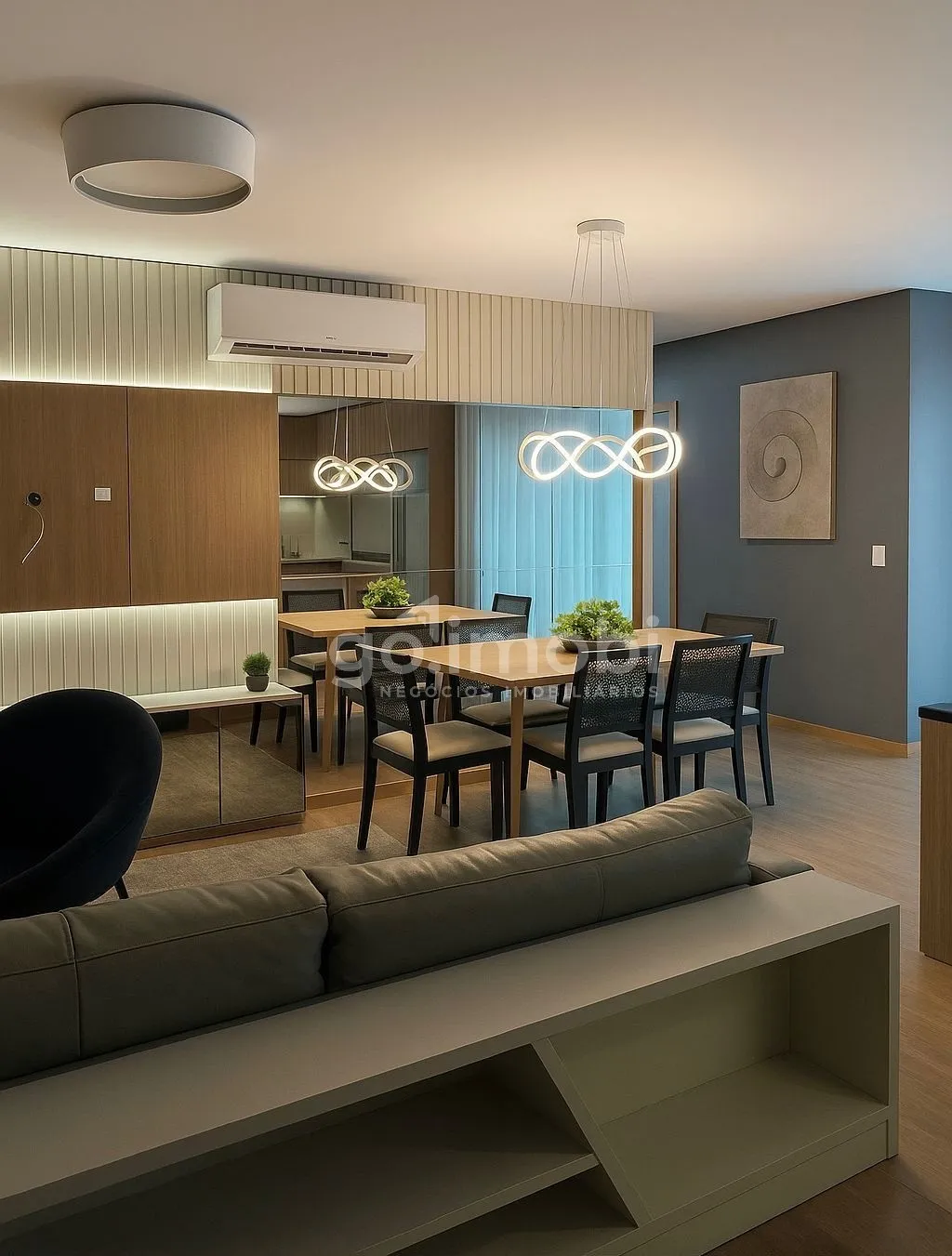 Localizado no Centro de Penha na Praia Alegre. O apartamento é de andar alto, proporcionando uma vista incrível do mar e do horizonte. — foto 6