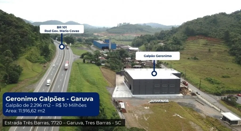 GALPÃO no DISTRITO INDUSTRIAL SUL com 0 quartos para VENDA, 1800 m — foto 2