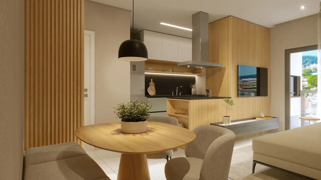 Apartamento com 1 suíte(s) mais 1 quarto(s) à venda no bairro Anita Garibaldi em Joinville, por R$ 626.000.00. — foto 4