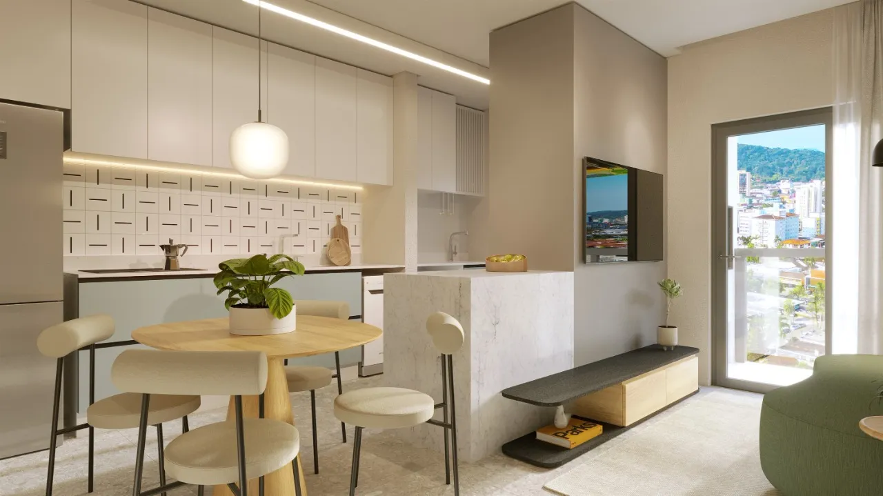 Apartamento com 1 suíte(s) mais 1 quarto(s) à venda no bairro Anita Garibaldi em Joinville, por R$ 616.100.00. — foto 3