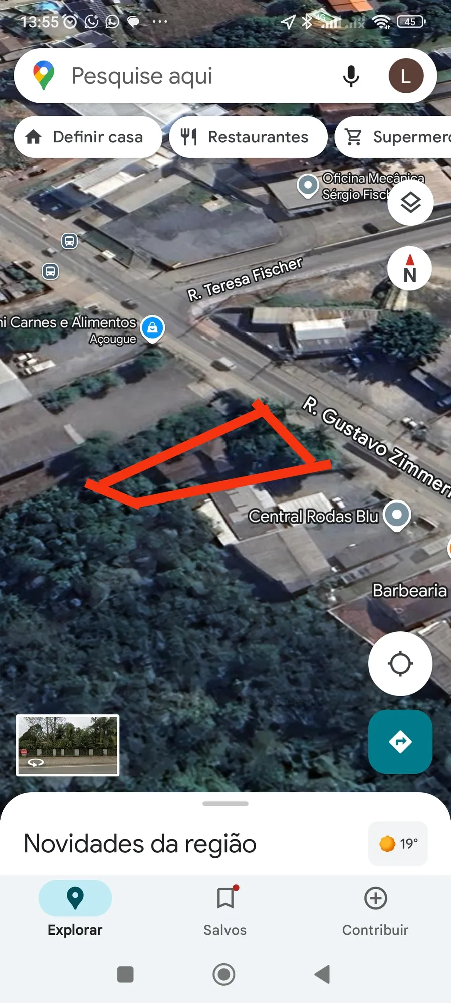 Terreno comercial, bairro itoupava central 840m2 — foto 3