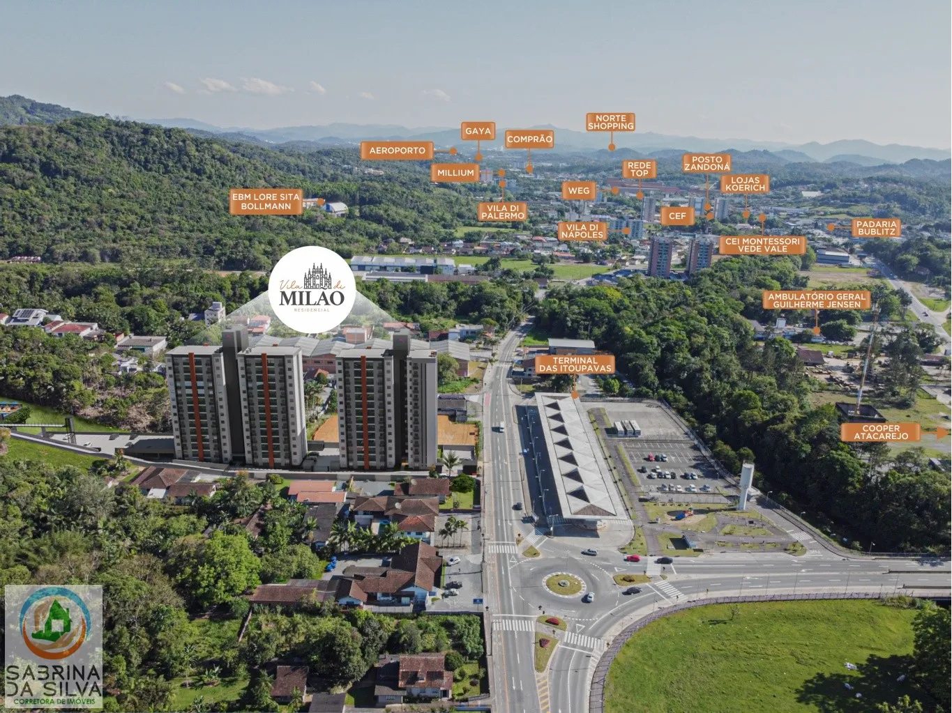 Apartamentos na Planta no Bairro Itoupava Central - Vila di Milão — foto 5