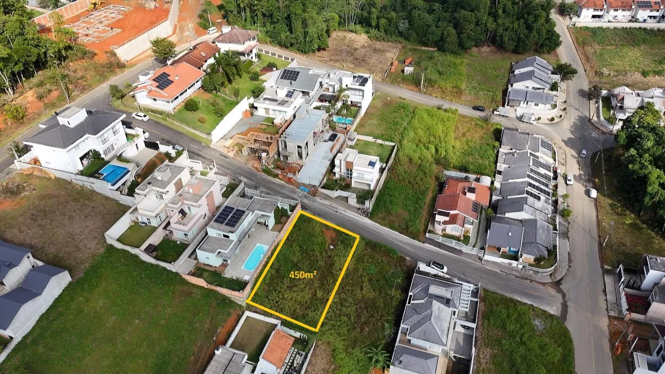 Terreno em Timbó no Bairro Capitais, loteamento Alto Padrão - foto 1