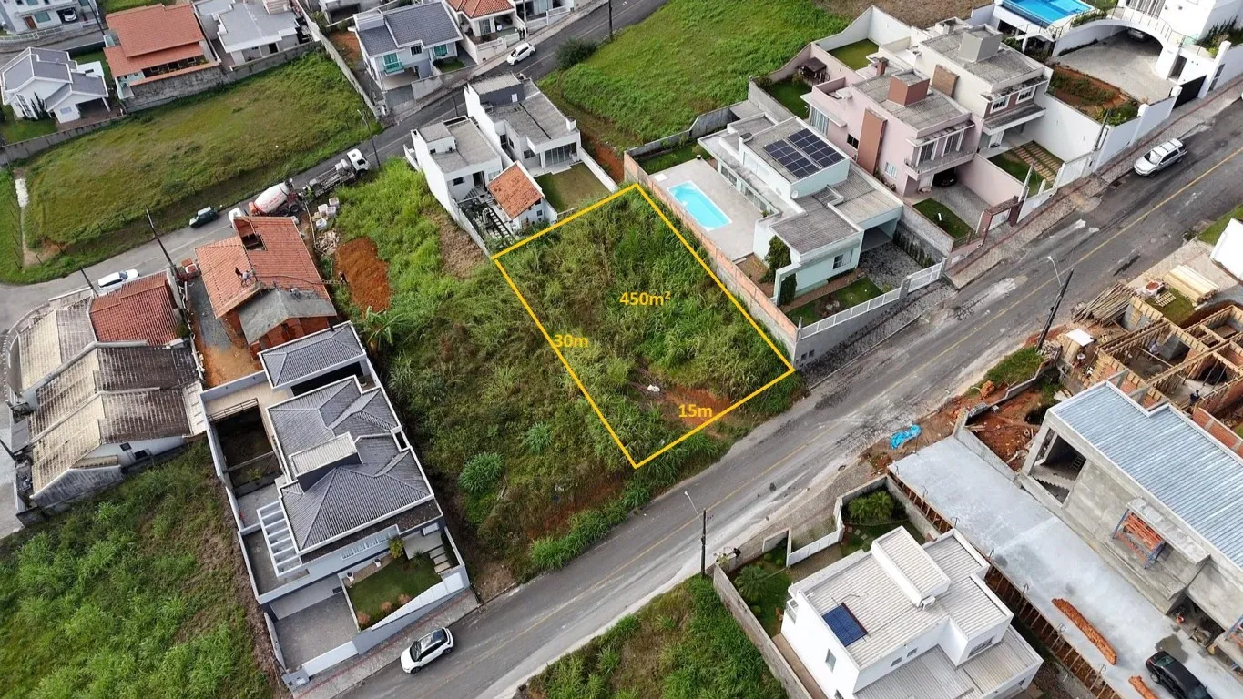 Terreno em Timbó no Bairro Capitais, loteamento Alto Padrão — foto 2