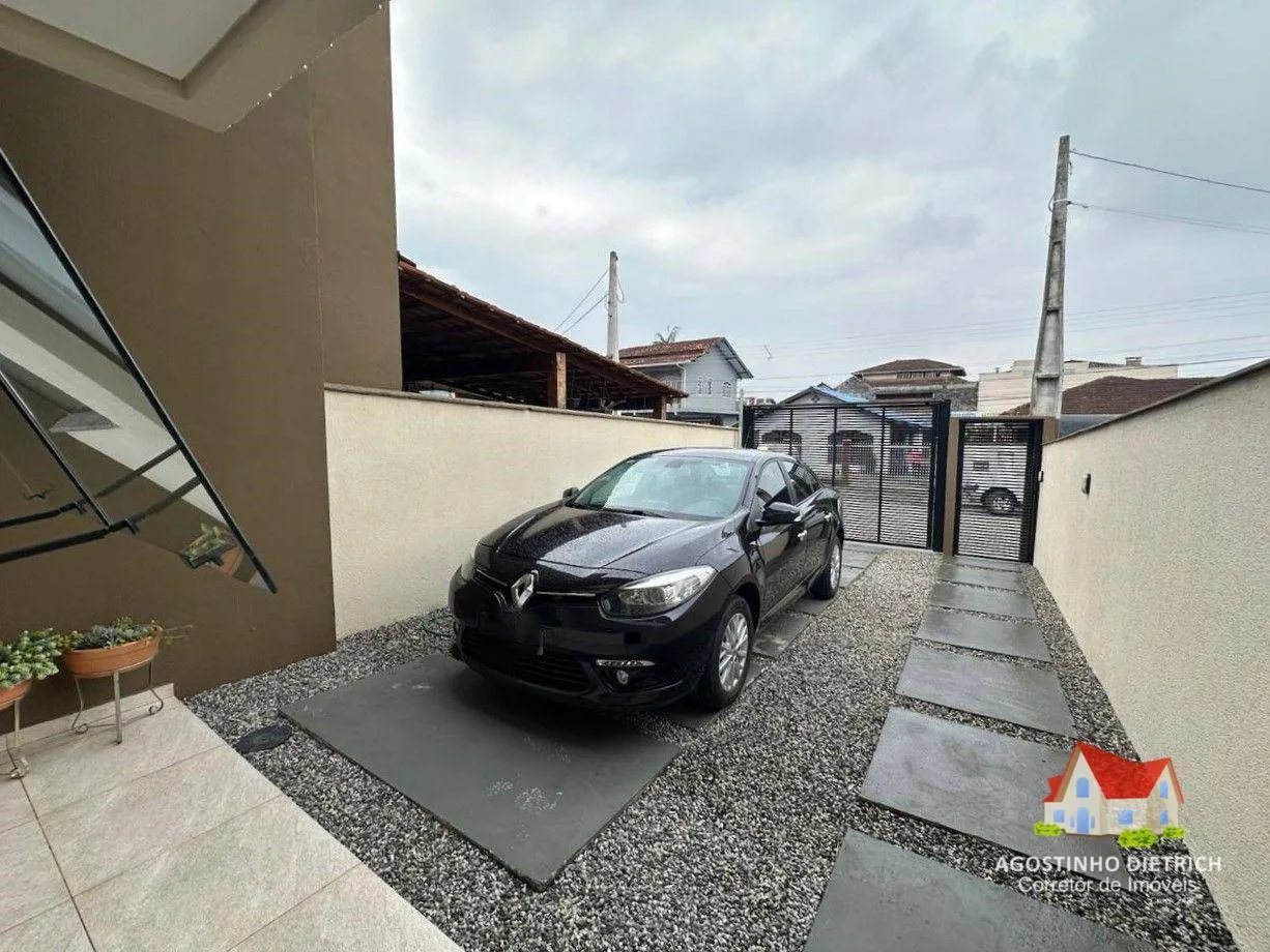 Sobrado Geminado C/115 m2 C/03 Quartos C/Suite + Area C/Churrasq. + 02 Vagas de Garagem No Jardim Iririu! — foto 6