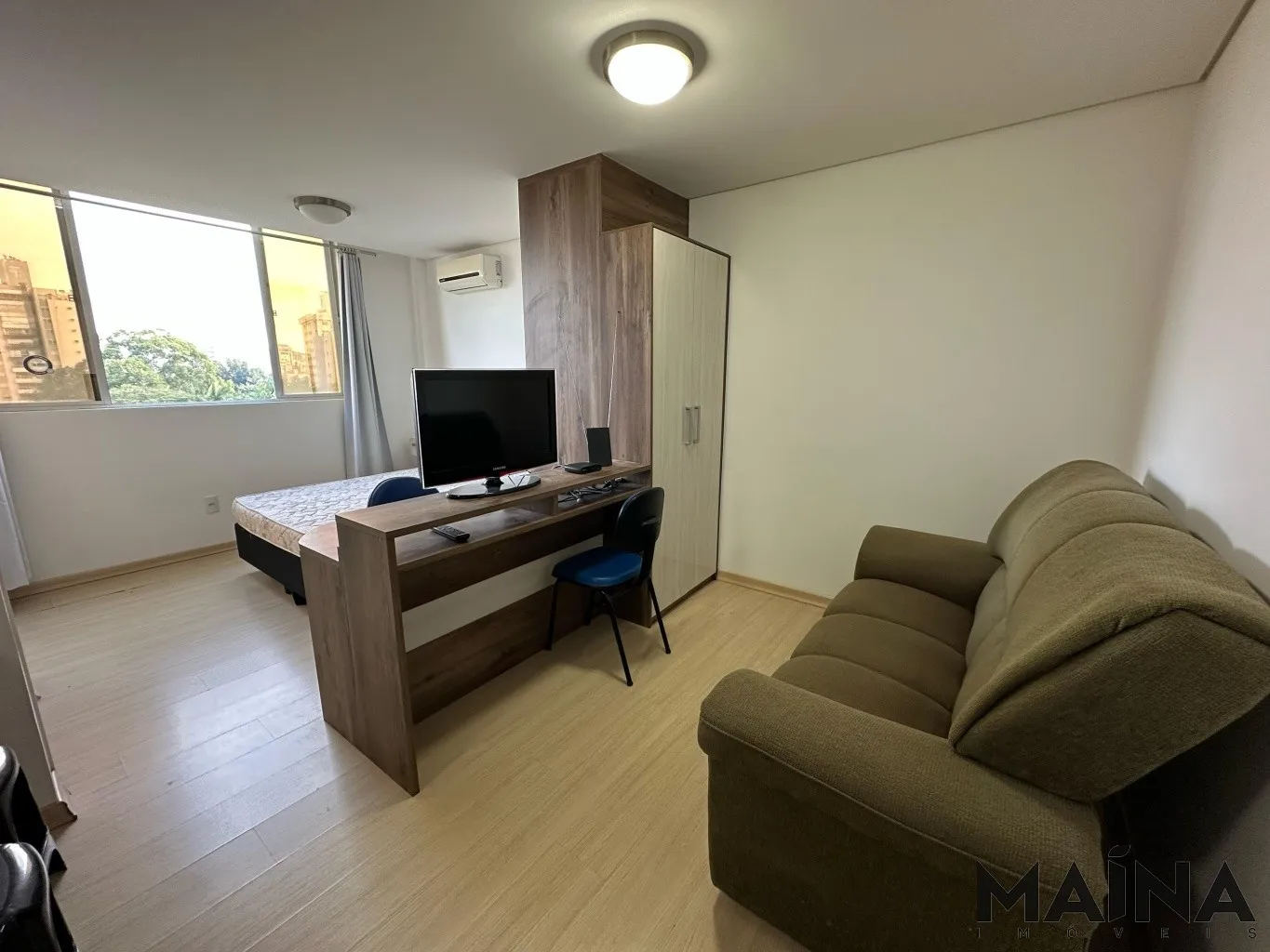 Excelente loft com 27m no Centro, totalmente mobiliado por R$360.000 - Blumenau/SC - foto 1