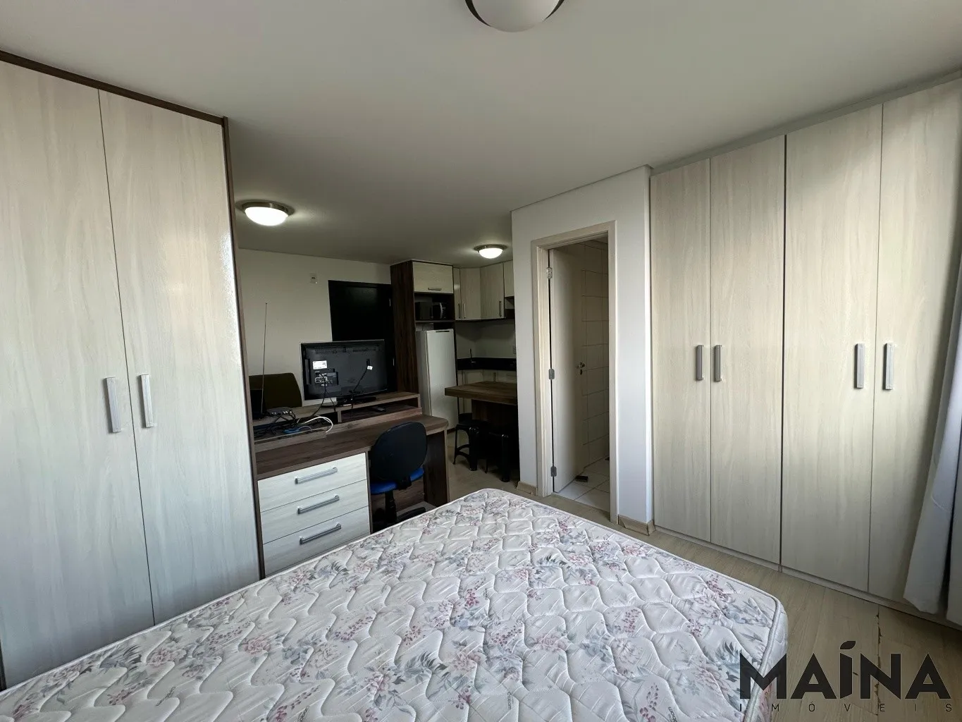 Excelente loft com 27m no Centro, totalmente mobiliado por R$360.000 - Blumenau/SC — foto 5
