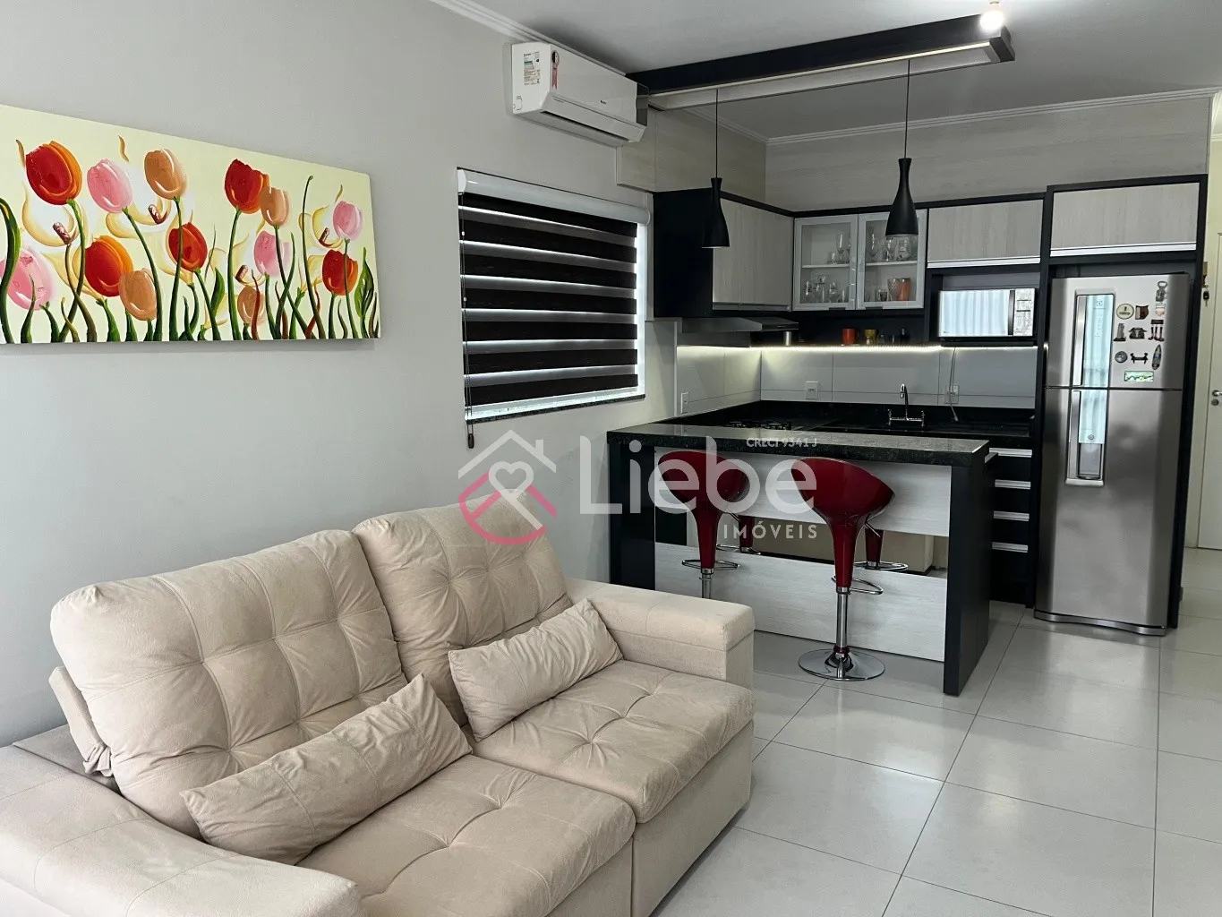 Oportunidade de Apartamento Semi Mobiliado na região Central de Pomerode com 60,00m de área privativa. - foto 1