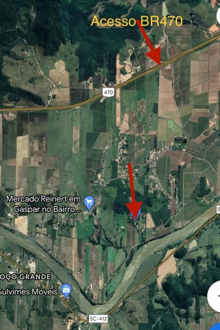 Terreno à venda, 33363 m por R$ 1.669.000,00 - Lagoa - Gaspar/SC — foto 7