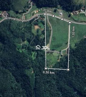 Terreno à venda, 96000 m por R$ 3.710.000,00 - Arraial D''ouro - Gaspar/SC — foto 3