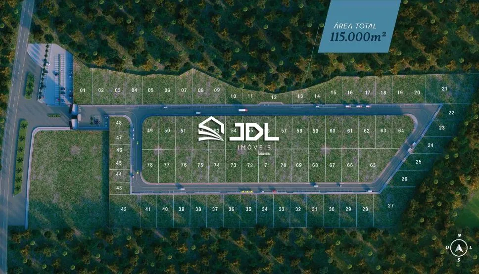 Terreno à venda, 674 m por R$ 679.000,00 - Bateas - Brusque/SC - foto 1